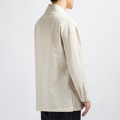 Zen Kimono+Cardigan in One Beige