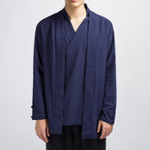 Zen Kimono+Cardigan in One Blue