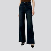 Bootcut distressed women's jeans