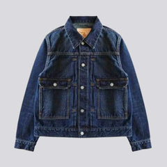 Selvedge men's denim jacket