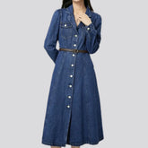 Casual mid-length jean dress