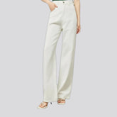 Casual stonewashed women's jeans