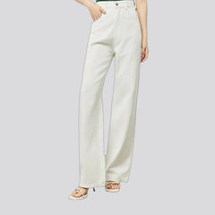 Casual stonewashed women's jeans