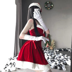 Christmas Plush Dress