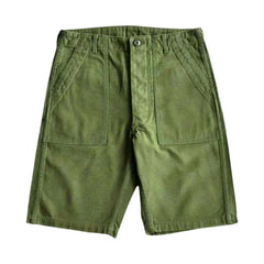 Color denim shorts for men