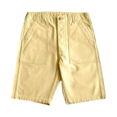 Color denim shorts for men