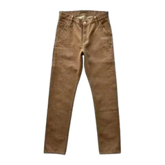 Color men's selvedge jeans