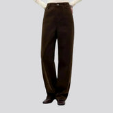 Colored stylish dark jeans for ladies