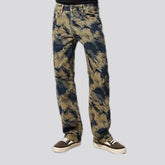 Colorful mid-rise men's jeans