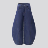 Contrast mid-rise men's jeans