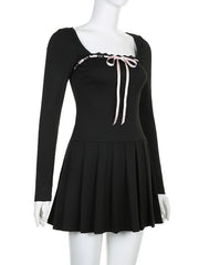 Elegant Classic Black Dress