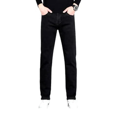 Tapered fit stretchable men's jeans