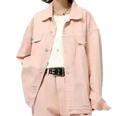 Medium fit soft fabric men's denim jacket