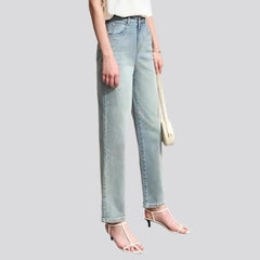 High-waist mom jeans for women
