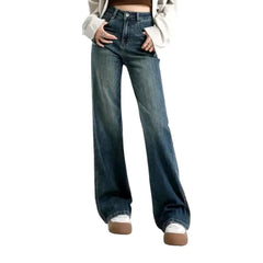 High-rise stylish jeans for women
