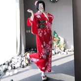 Elegant Kimono Robe Dress
