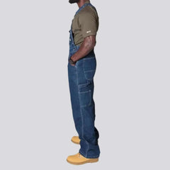 Straight fit men's jeans overall