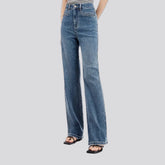 Faded wash casual jeans for ladies