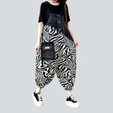 Fashion denim overall for women