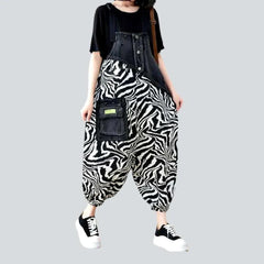 Fashion denim overall for women