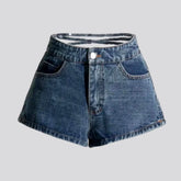 Fashion high women's jeans shorts