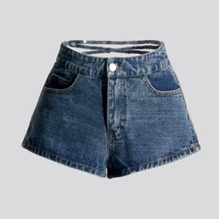 Fashion high women's jeans shorts