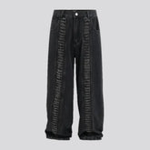 Fashion style distressed men's jeans