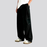 Fashionable slouchy fit jeans pants for men