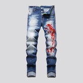 Fashionable stretchable men's jeans