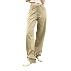 Floor-length color jeans for ladies