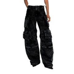 Floor-length fashion jeans for ladies