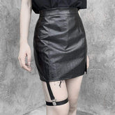 Gothic Harajuku Dressed To Kill Mini Skirt