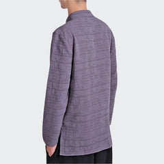 Eiroh Two-Layer Long Sleeve Shirt Gray