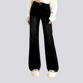 High-rise stylish jeans for women