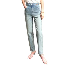 High-waist mom jeans for women