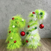 Christmas Tree Table Fireplace
