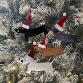 Christmas Tree Decoration Dachshund Felt