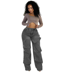 Straight-Leg High-Rise Jeans