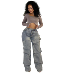 Straight-Leg High-Rise Jeans