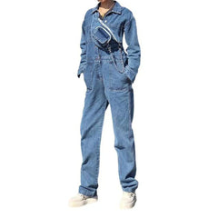 Jean jumpsuit for ladies