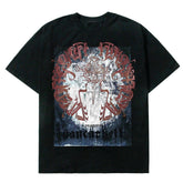 Dark Graffiti Cotton Tee