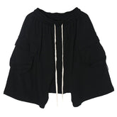Dark Drawstring Shorts