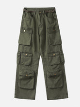 Vintage Multi-pocket Cargo Pants