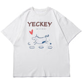 Funny Cartoon Letter Graphic Tee