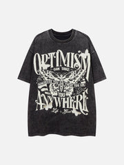 Vintage Butterfly Print Tee