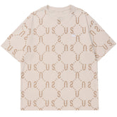 Letters Grid Graphics Tee