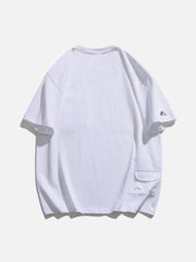 Solid Multi Pocket Tee