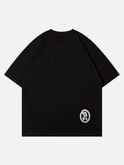 Star Cartoon Character Print Tee