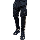 Function Reflective Strip Multi Pockets Pants