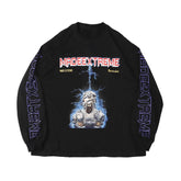 Lightning Warrior Print Sweatshirt